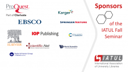 Sponsors of the IATUL Fall Seminar 202